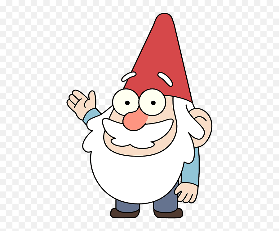How To Draw Gnome From Gravity Falls - Drawing Gnome Gravity Falls Sketch Emoji,;gnome1: Emojis Discord