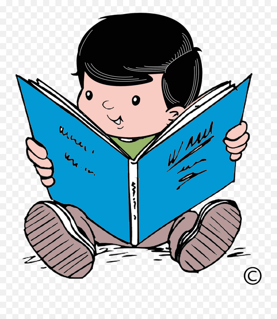Tips Untuk Membangun Tabiat Membaca Di - Child Reading Clipart Emoji,Reading Animation Emotions Easier