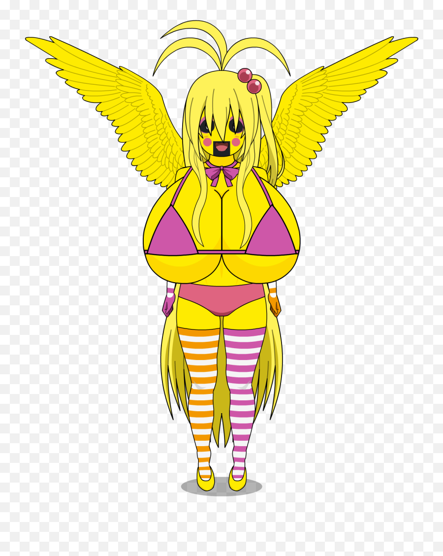 Toy Chica Beakless By Theelementalgriffin - Fur Affinity Toy Chica Beakless Emoji,Kisekae How To Change Emotions