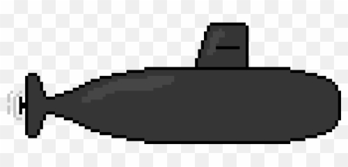 Pixel Art Gallery - Submarine Pixel Art Png Emoji,Submarine Emoji