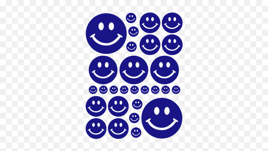 Smiley Face Wall Decals Smiley Face Stickers Whimsi - Hot Pink Smiley Face Emoji,Giggle Smile Emoticon