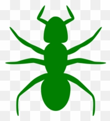 Green Ant 3 Icon - Ant Clipart Emoji,Emoticon Of An Ant