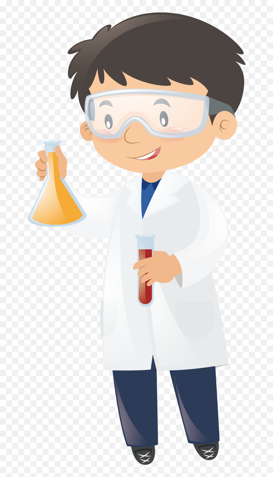 Science Scientist Laboratory Beaker Illustration - Vector Emoji,Science Emoji Vector -shutterstock -istockphoto -gettyimages