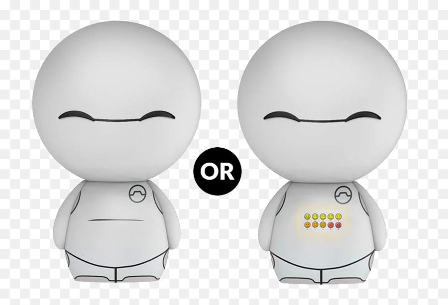 Funko Dorbz Big Hero 6 - Dot Emoji,Baymax Emoticon