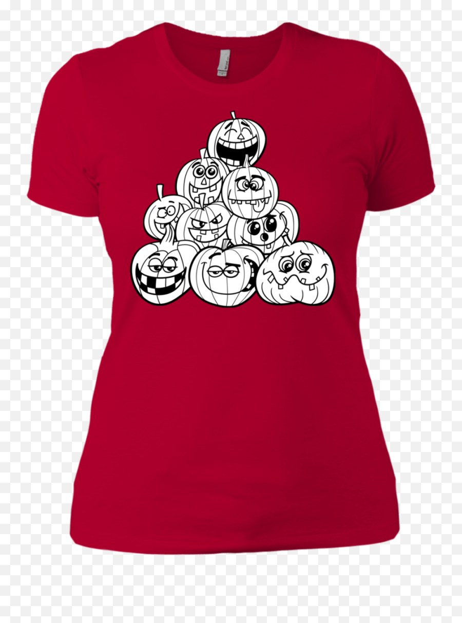 Pumpkin Emoji Triangle T - Shirt Halloween Thanksgiving Boyfriend Tshirt,Thanksgivong Emojis