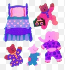 Sandylion Sticker - Soft Emoji,Emoji Slumber Party