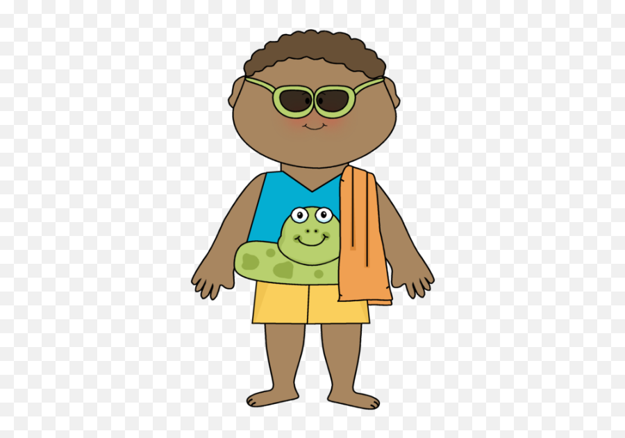 Summer Clothes Clipart - Dressed For Summer Clipart Emoji,Emoji Outfits For Kids