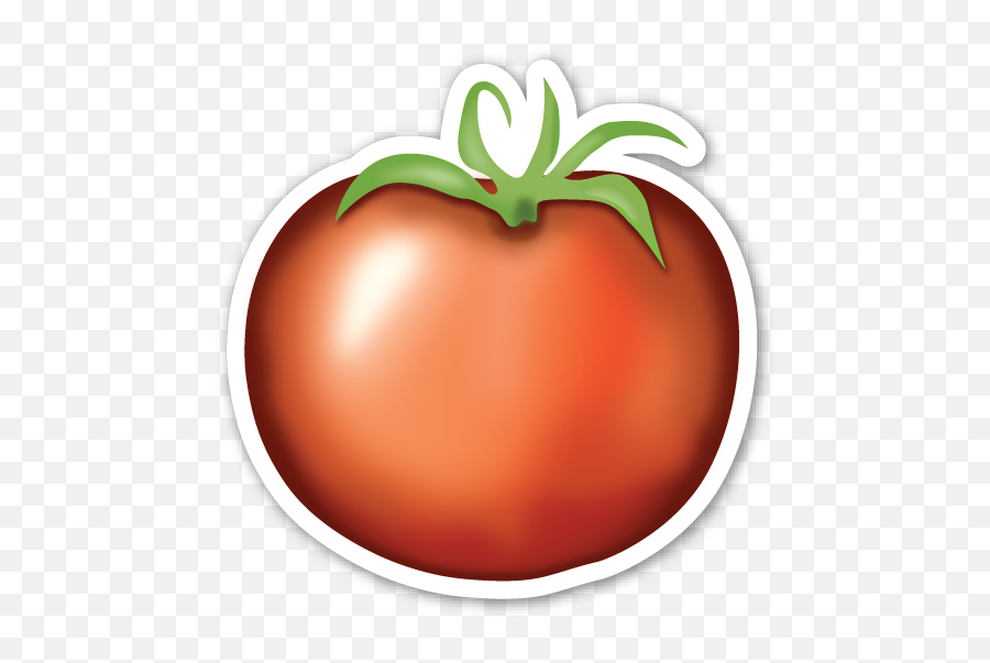 Tomato Emoji Food Emoji Stickers Emojis The Emoji - Tomato Emoji Png,Food Emoji