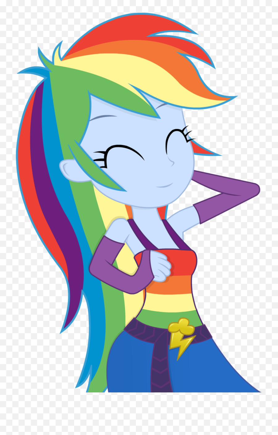 Rainbow Dash - Cia Dos Gifs Rainbow Dash Equestria Girl 1 Emoji,Bigli Migli Emoticons