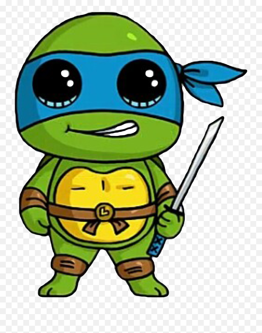 Cute Kawaii Turtle Reptile Sticker Emoji,Turtle Shell Emoji
