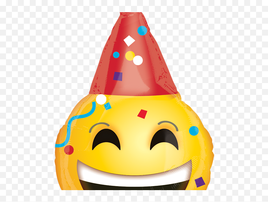 Carita Feliz Png - Feest Smiley Emoji,Birthday Emojis