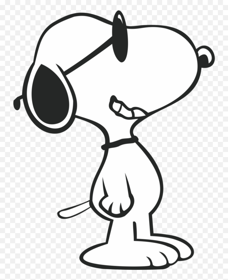 Snoopy Clipart Transparent Background - Snoopy Png Emoji,Snoopy Emoji
