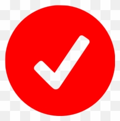 Red Ok Icon - Free Red Check Mark Icons London Victoria Station Emoji,Okay Sign Emoticon