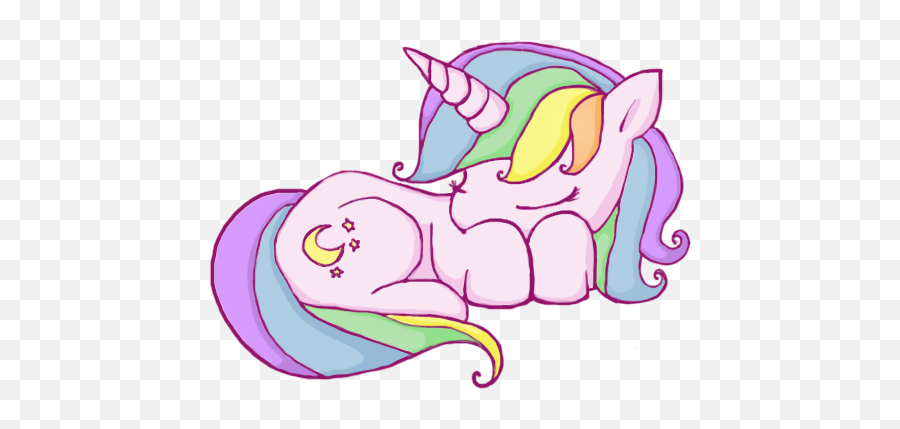 Farzaana Likes - Cute Sleeping Unicorn Emoji,Emoji Free Awesomest Software