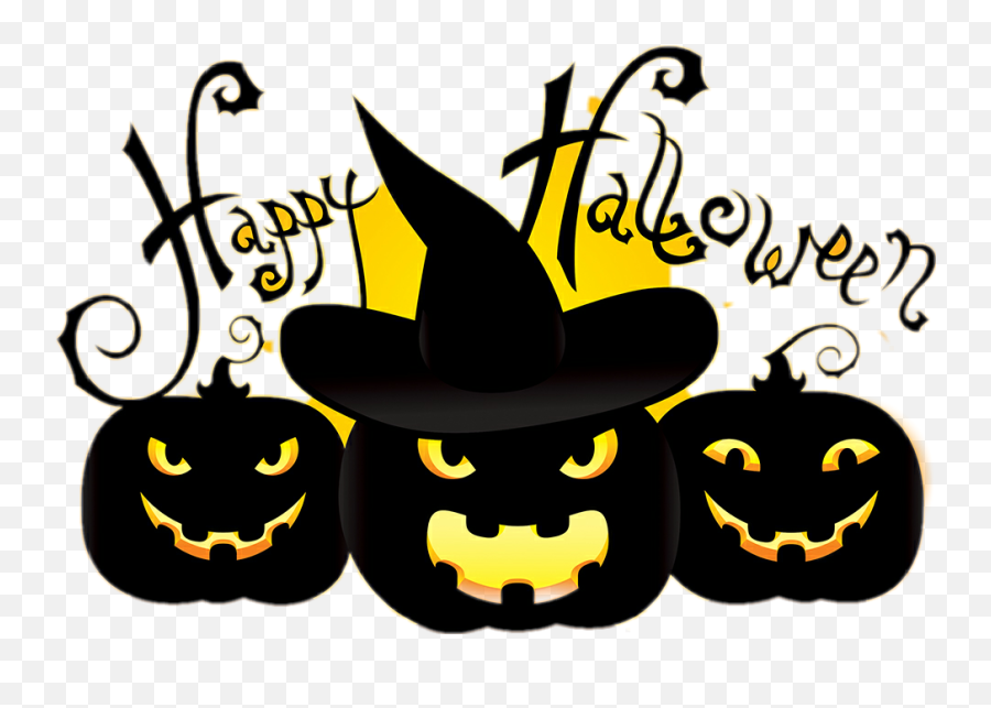 Hallowen Terror Día De Brujas Sticker By Linda Mariposa - Transparent Halloween Icon Png Emoji,Emoji De Terror