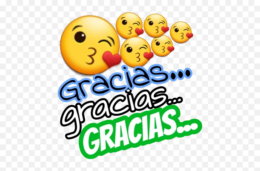 Buenos Días 1 Whatsapp Stickers - Happy Emoji,Gracias Emoticon