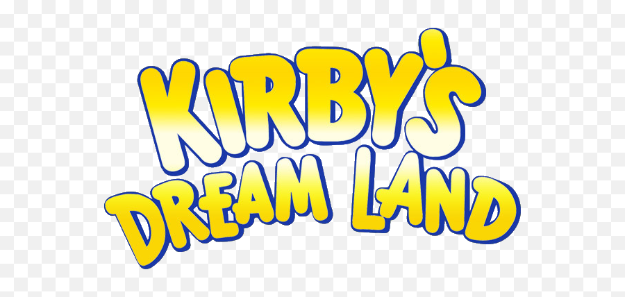 Games Kirbyinformer - Kirbys Dream Land Logo Png Emoji,Kirby Emoticons Text