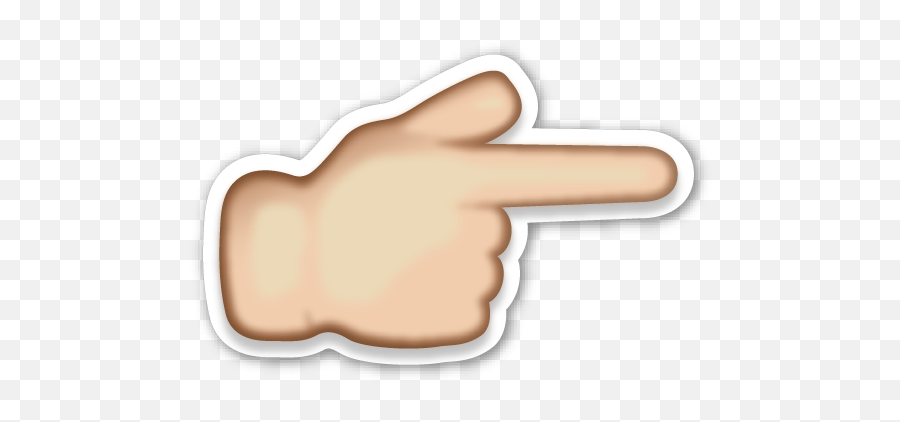 Hand Emoji Png Pic - Emoji Hand Right,Hand Emoji