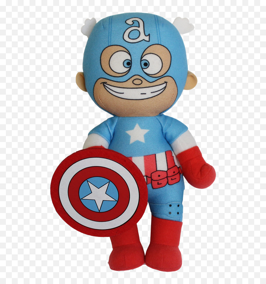 Skottie Young Captain America Plush Clipart - Full Size Skottie Young Emoji,Emoji Movie Plush