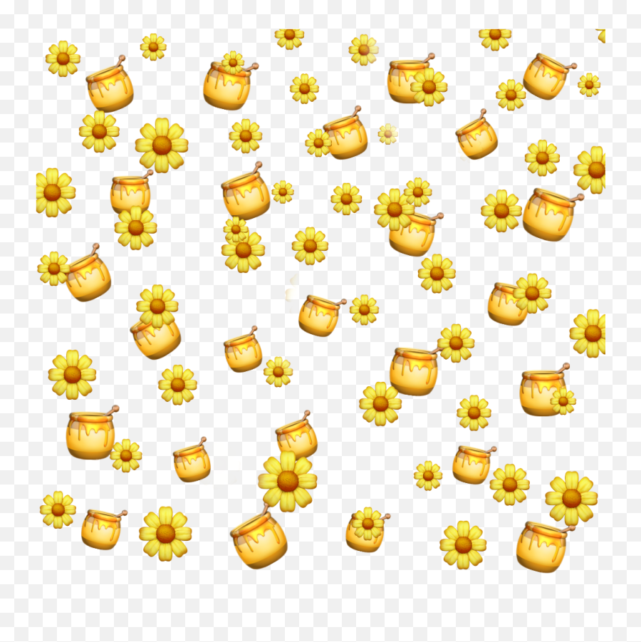 Honey Clipart Emoji Transparent - Emojis That Go With Honey,Honey Badger Emoji