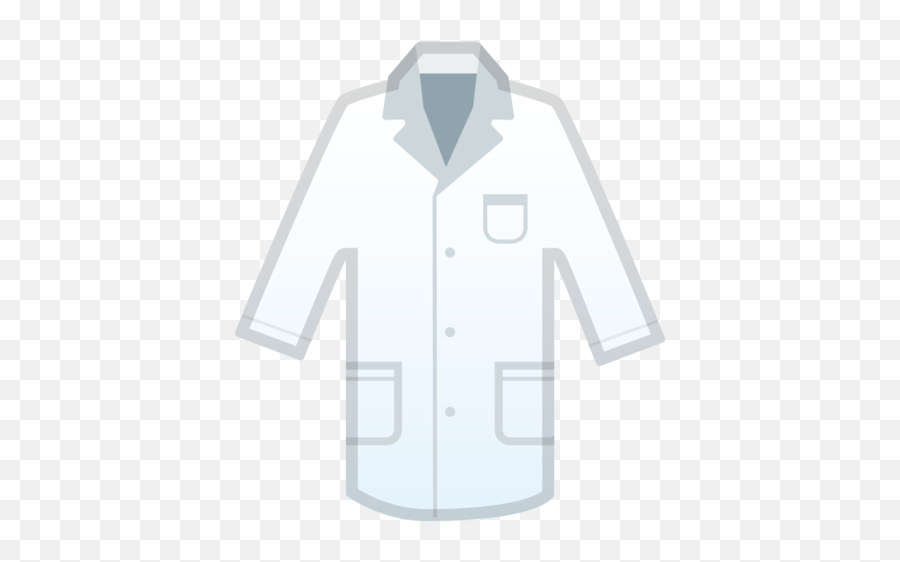 Lab Coat Emoji - Blouse Black Emoji,Collar De Emojis