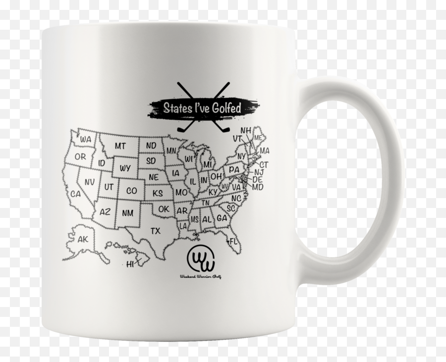 Coffee Mugs U2013 Weekend Warrior Golf - Serveware Emoji,Emoji Mugs