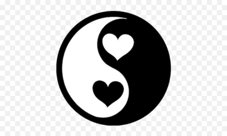 Yinyang Yinyang Sticker By Um Kookie Qualquer - Ablon Bask Örnekleri Kolay Emoji,Ying Yang Emoticon