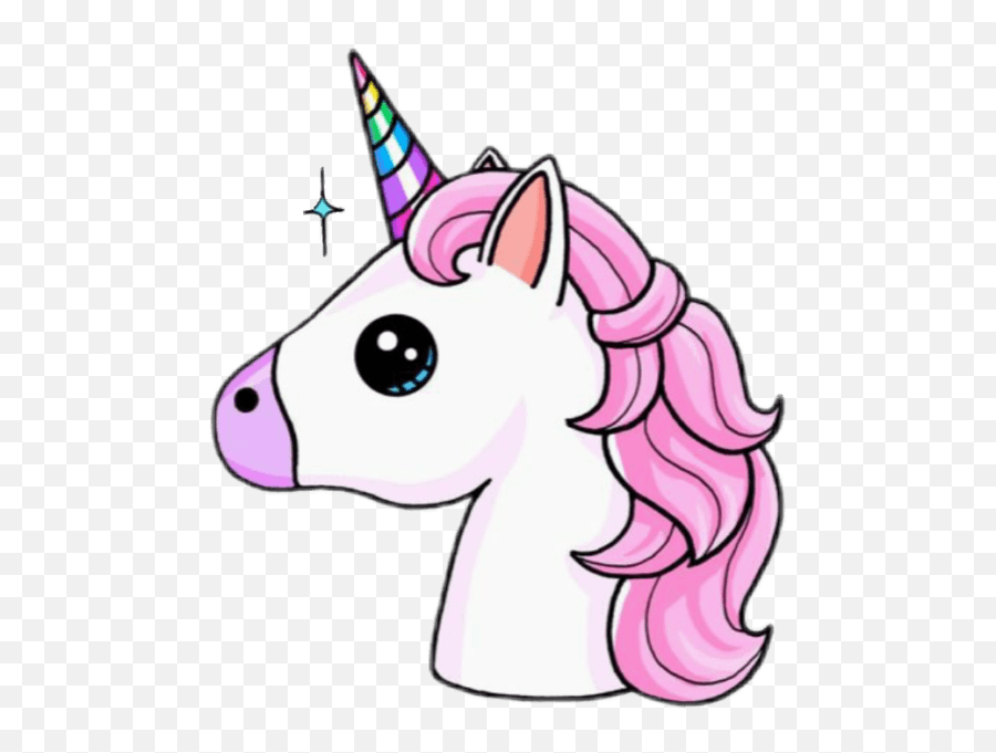 Cute Unicorn Tumblr - Cute Unicorn Drawing Emoji,Justice Emoji Unicorn
