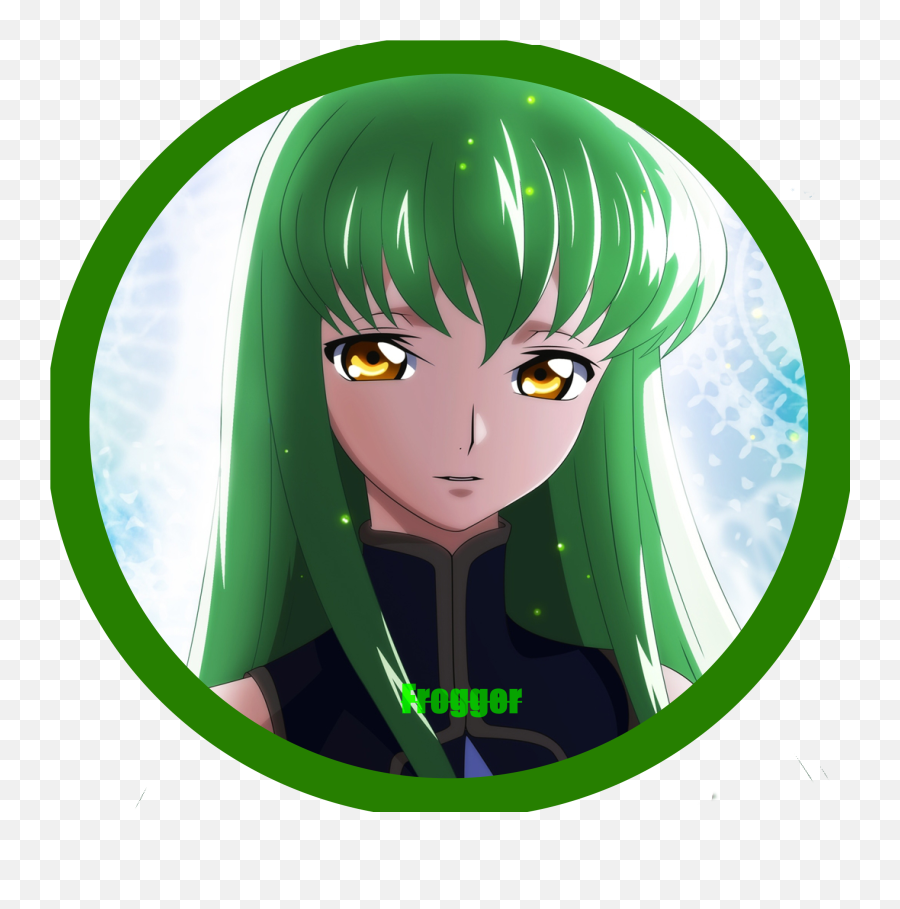 Green Agar Anime - Anime Girls Green Hair Emoji,Code Geass Emoji