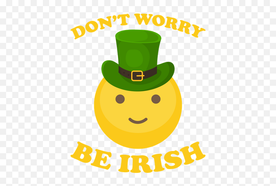 Irish Emoji Top Hat St Patricks Day Art - Happy,How To Put Emojis On Xontact Name On S6