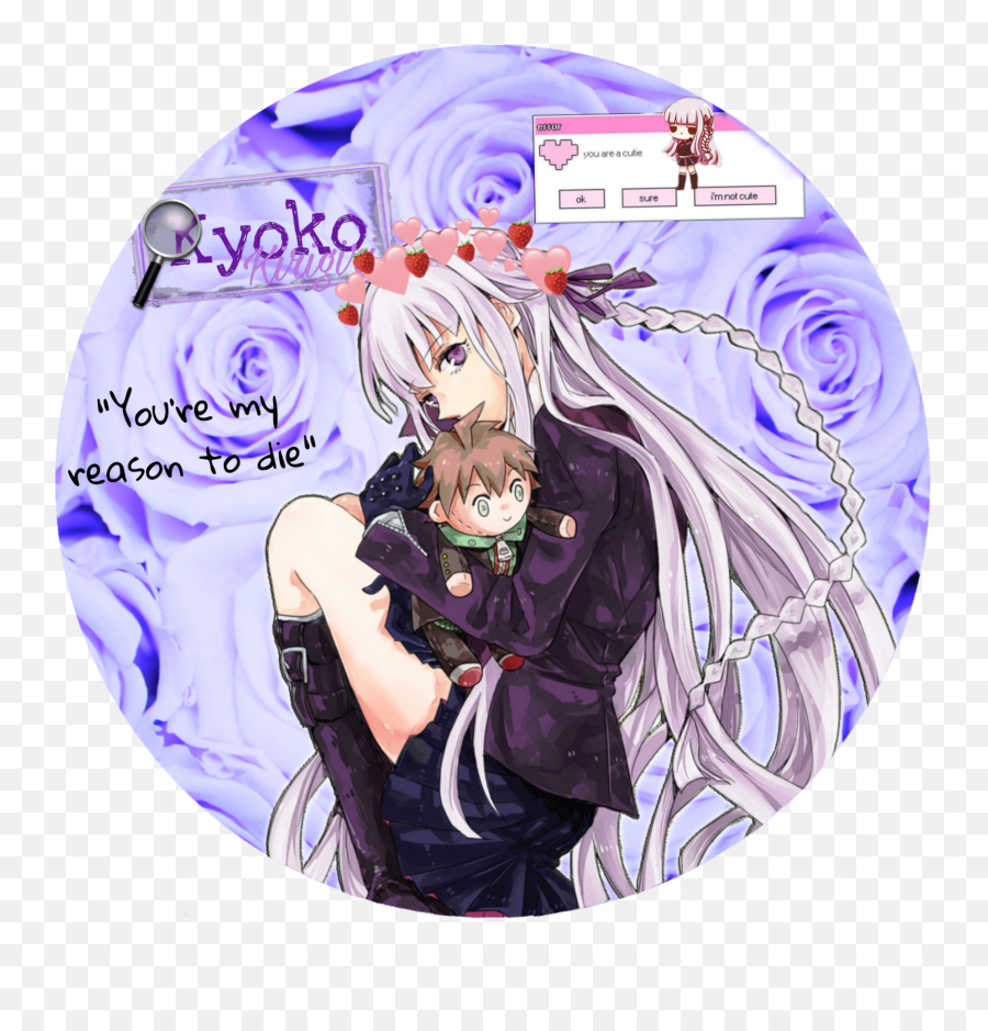 The Most Edited Naegiri Picsart - Fictional Character Emoji,Tsukimi Emoji