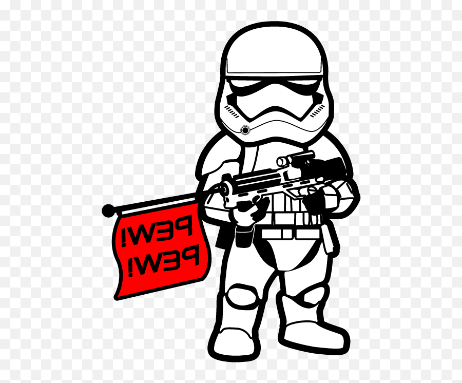 Stormtrooper Pew Pew Pew Meme - Star Wars Laser Blaster Pew Pew Emoji,Animated Pepe Le Pew Emoticon