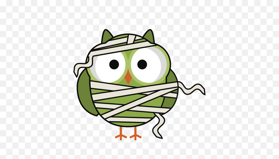 Halloween Mummy Clipart - Clip Art Library Halloween Owl Clip Art Emoji,Pumking And Ghost Emojis