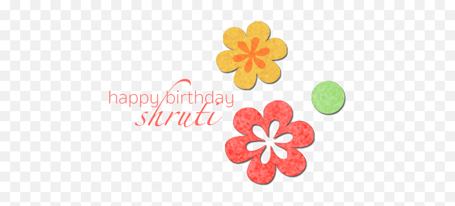 Happy Birthday Greenie Shruti Chat Clubs - Floral Emoji,Fb Embarrassed Emoticon