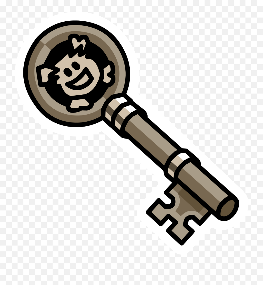 Rockhopperu0027s Key Pin Club Penguin Wiki Fandom - Club Penguin Key Emoji,Quarter Emoji Discord