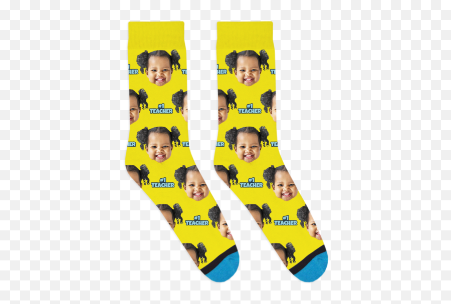 Custom Graduation Emoji Socks Divvyup - Happy,Heartbox Emoji