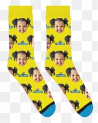 Custom Graduation Emoji Socks Divvyup - Happy,Heartbox Emoji