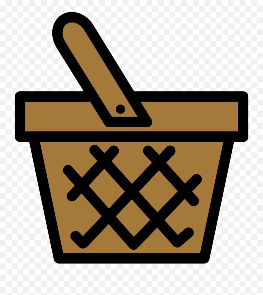 Basket Emoji Clipart Free Download Transparent Png Creazilla - Korb Clipart,Shovel Emoji