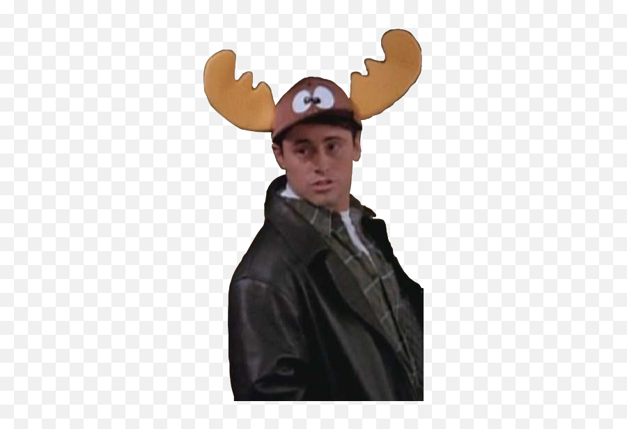 Famous Central Perk Couch Sticker - Friends Joey Hat Emoji,Joey Tribiani Emoji