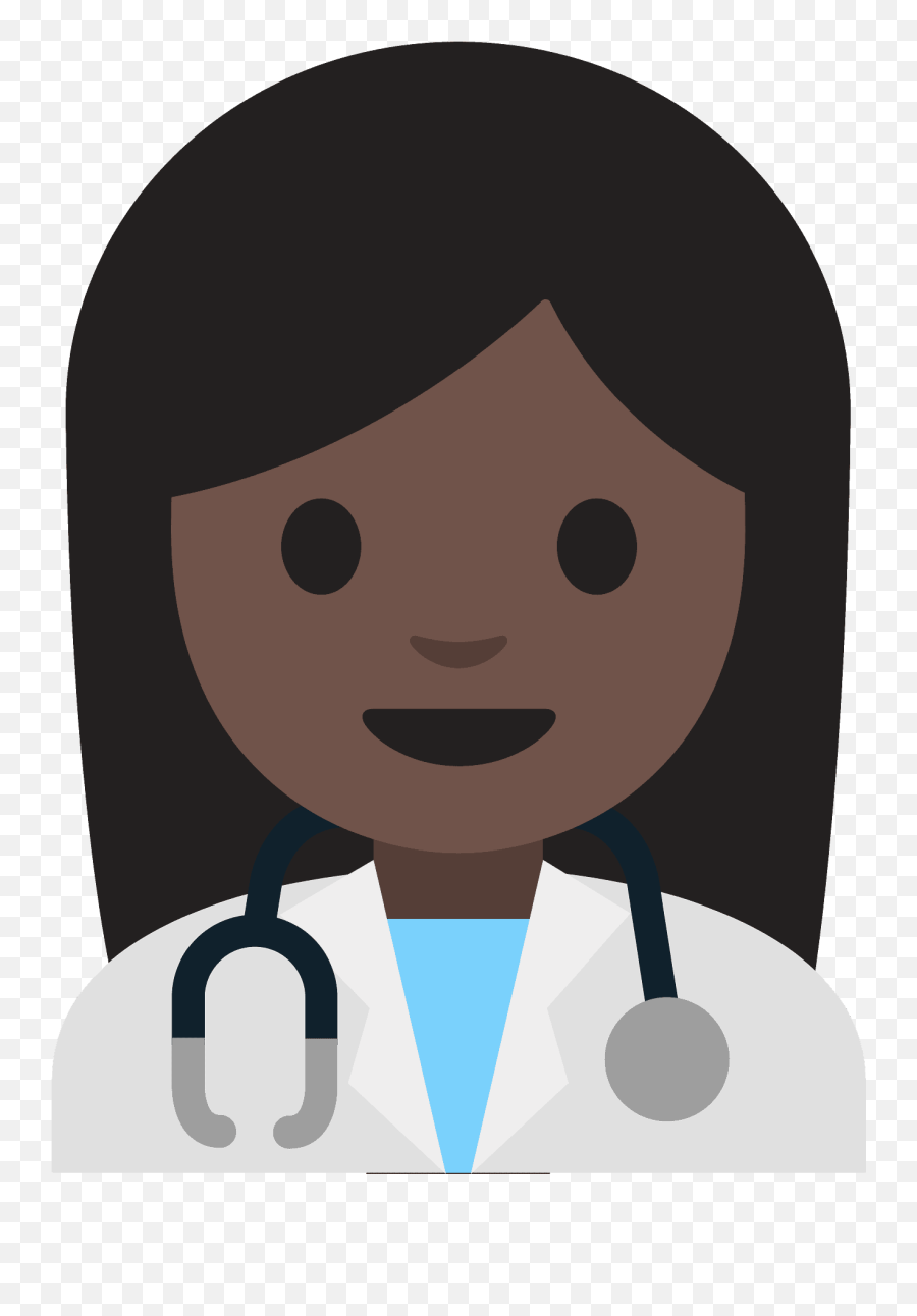 Woman Health Worker Emoji Clipart Free Download Transparent - Happy,Patient Emoji