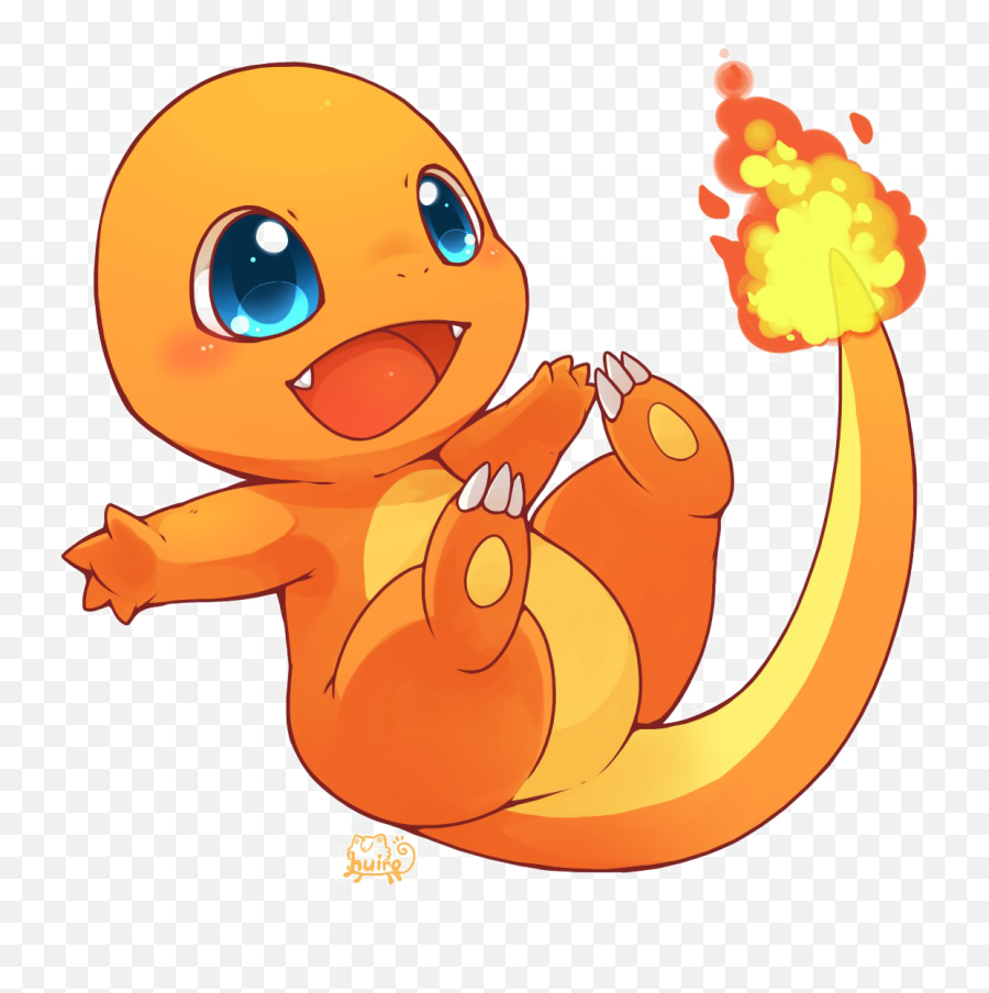Pokemon Charmander Png High - Cute Charmander Png Emoji,Charmander Emojis