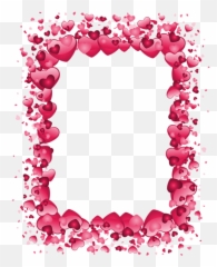 47 Valentines Day Ideas - Transparent Background Pink Heart Border Emoji,Office Happy Valentines Day Emojis