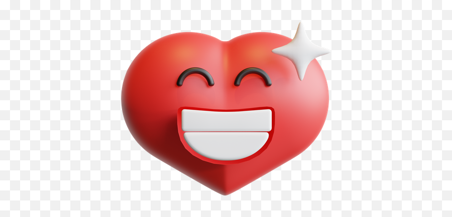 Heart 3d Illustrations Designs Images Vectors Hd Graphics - Happy Emoji,Beating Heart Animated Emoticon, Iphone