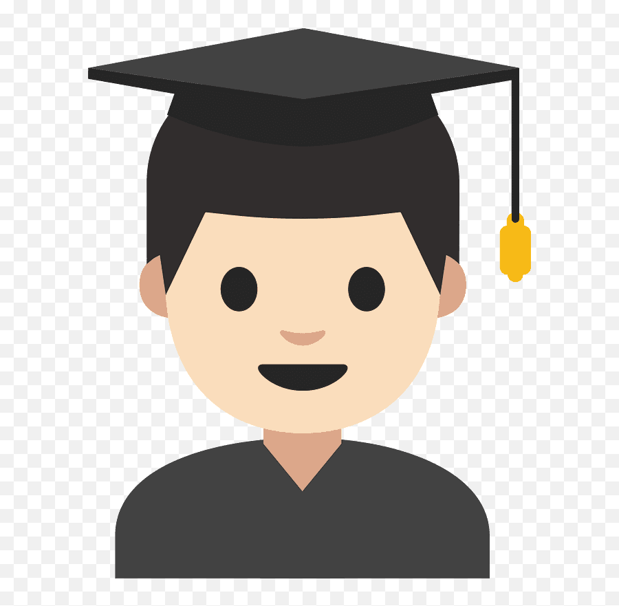 Man Student Emoji Clipart - Graduation Emoji,Education Emoji Vector -shutterstock -istockphoto -gettyimages