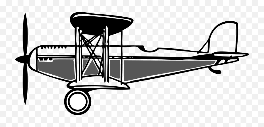 Red Vintage Airplane Clipart - Clip Art Library Draw A Wright Brothers Plane Emoji,Emoticon Avion Facebook