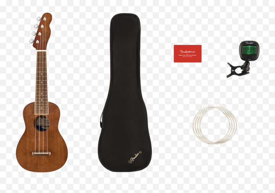 Fender Seaside Soprano Uke Pack Nat Emoji,Putting Up Your Ukes Emoticon