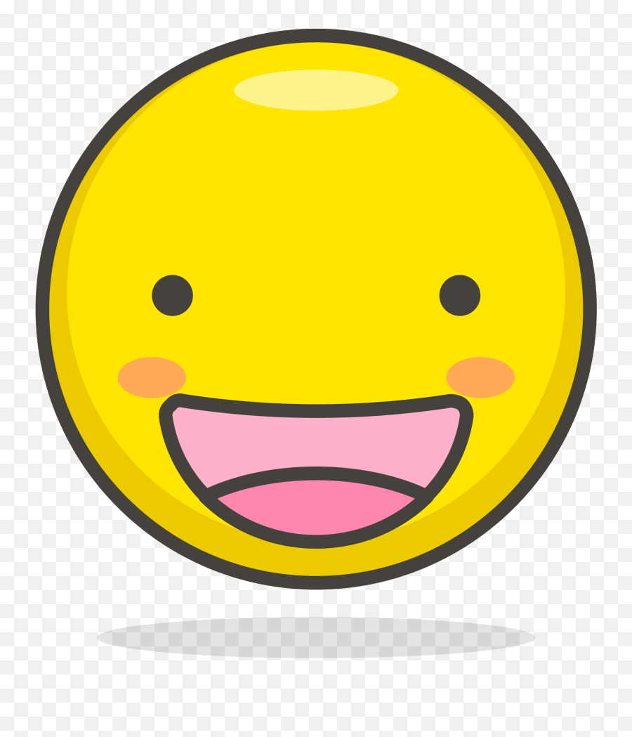 File001 - Grinningfacesvg Wikimedia Commons Emoji,Grinning Emojis