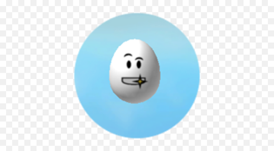 Shiny Teeth Egg - Roblox Emoji,Shiny Emoticon