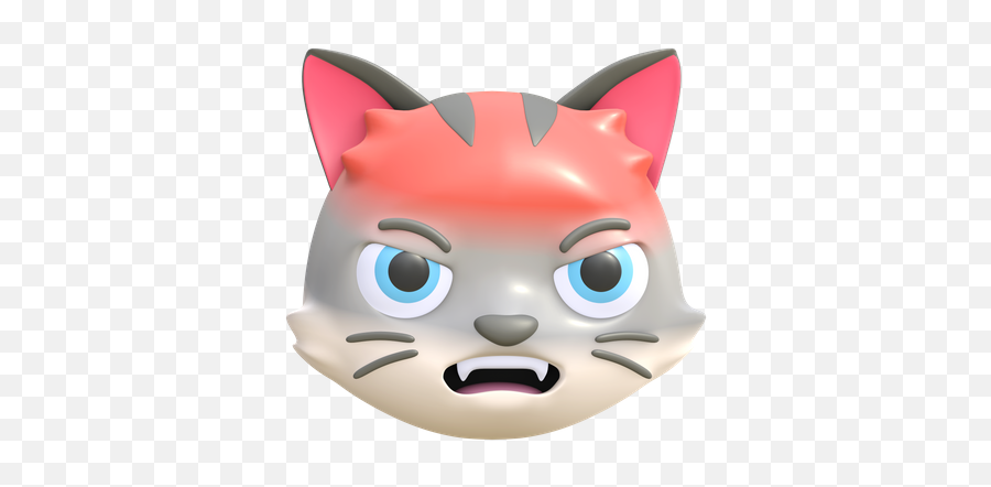 Premium Crying Cat Emoji 3d Illustration Download In Png,