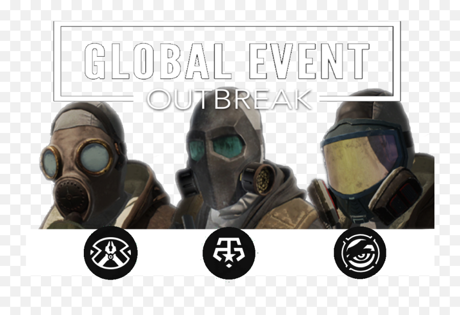 Division 1 Global Events - The Division 2 United We Stand Emoji,Gasmask Emoji